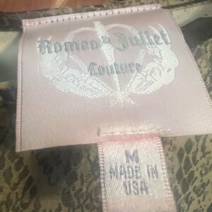 Romeo & Juliet Couture Leopard Print Midi Dress